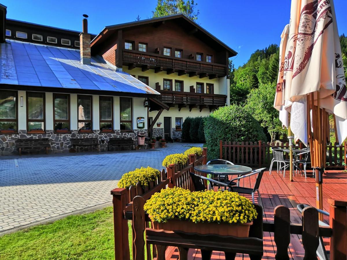 Rodinny "Hotel U Mustku" Desná Exterior photo